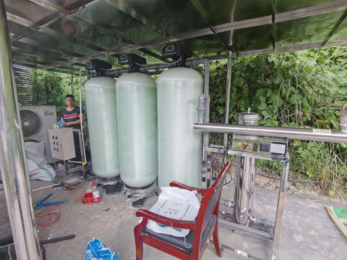 多介质过滤器，地下水净化水开云KAIYUN(中国)官方网站