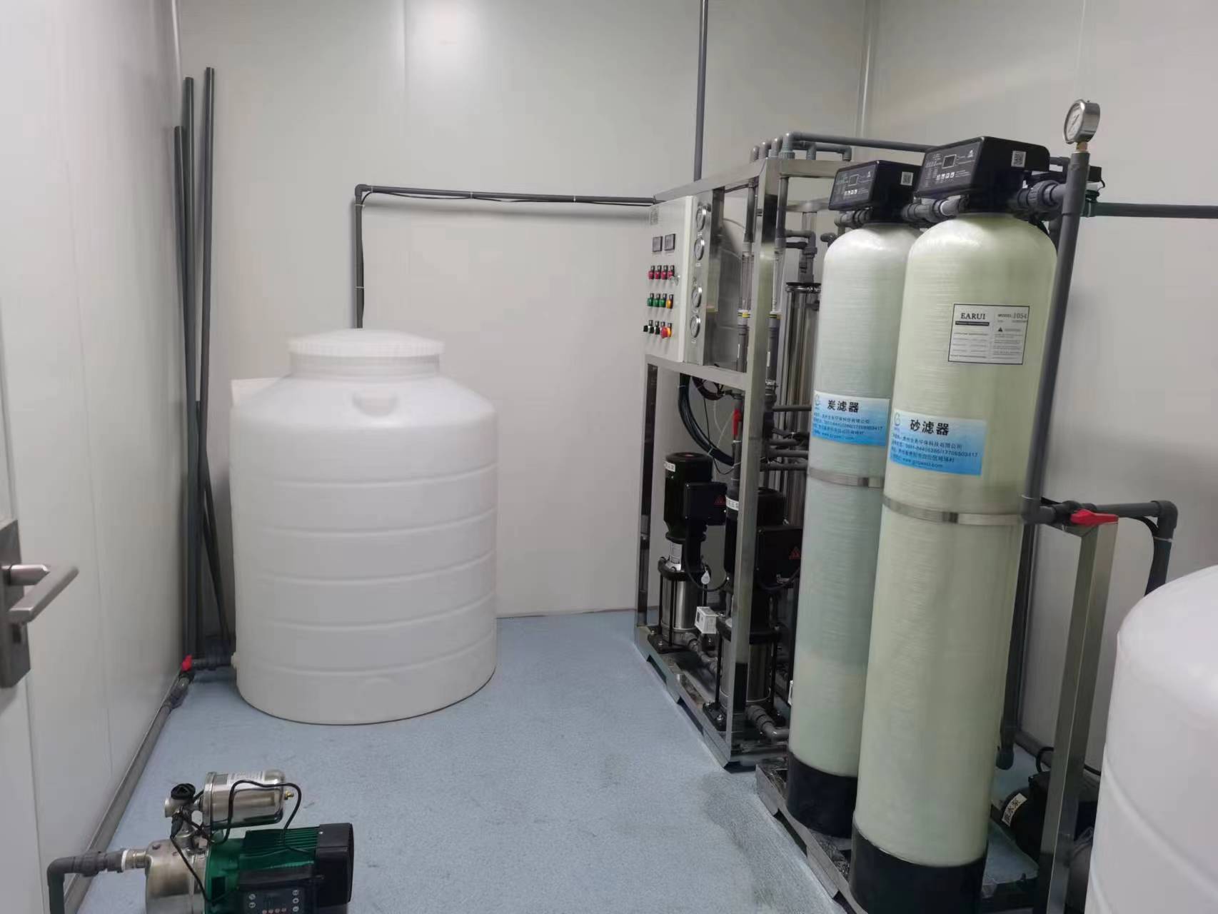 安徽生物实验室订购安装0.25吨/时双级纯化水开云KAIYUN(中国)官方网站